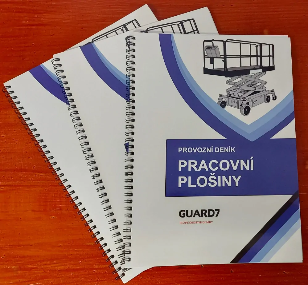 PROVOZNÍ DENÍK PRACOVNÍ PLOŠINY A4