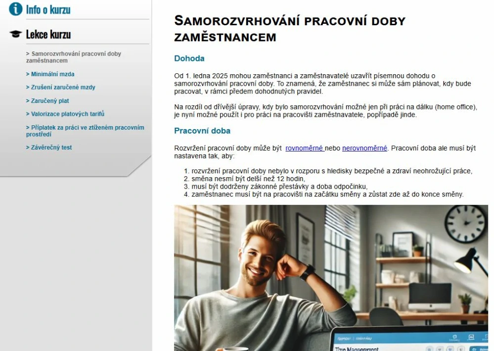 E-LEARNING ZÁKONÍK PRÁCE