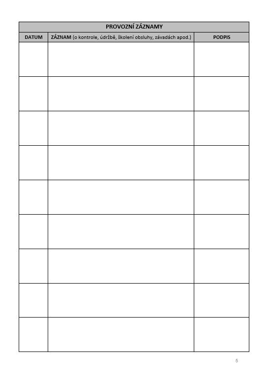PROVOZNÍ DENÍK PALETOVÉHO VOZÍKU 70 str. A5