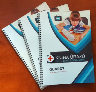 KNIHA ÚRAZŮ DĚTÍ, ŽÁKŮ A STUDENTŮ 